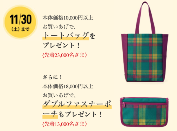 伊勢丹のお歳暮2019年 早期購入特典