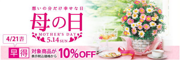 イオン母の日2017年